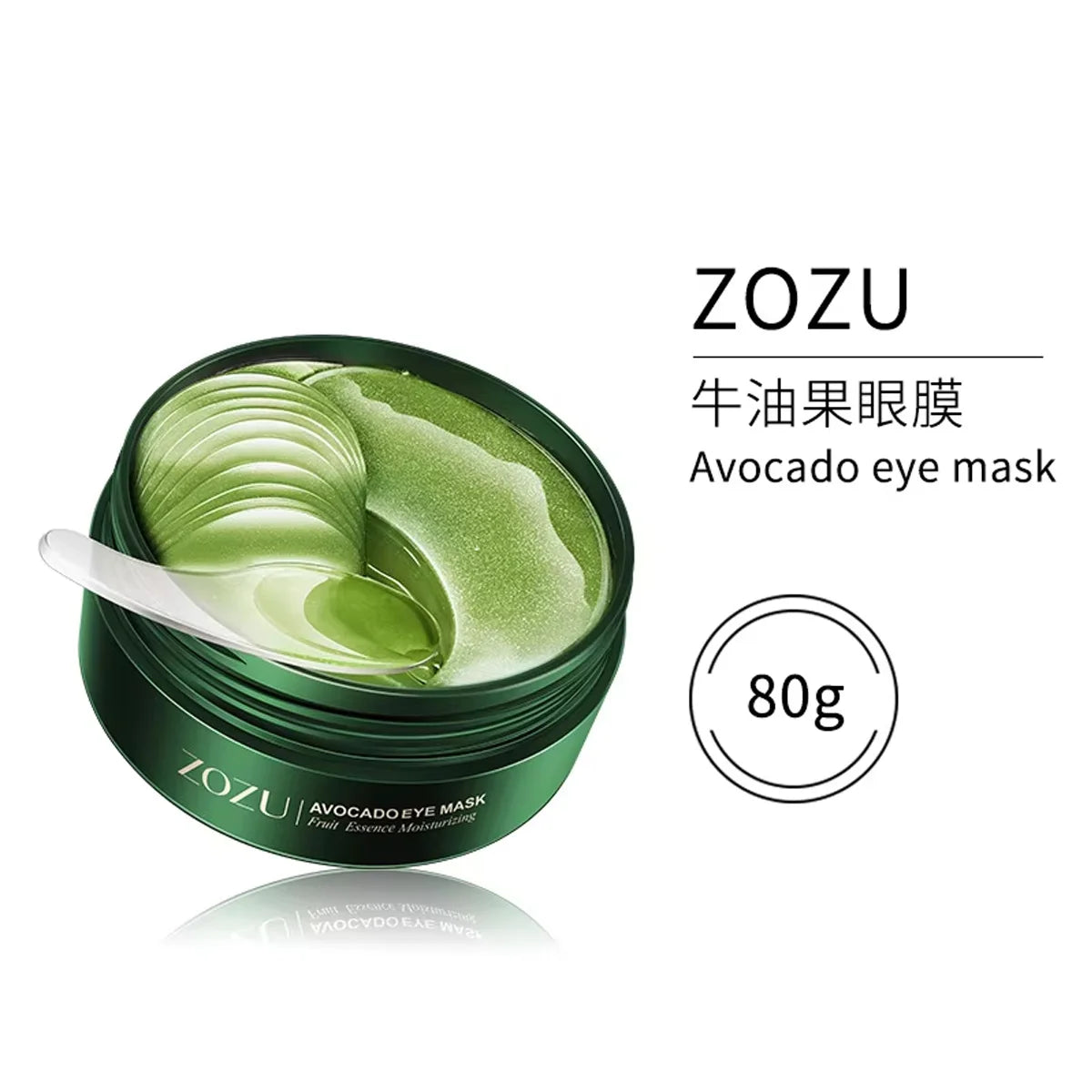 Premium Avocado & Gold Hydrating Eye Masks