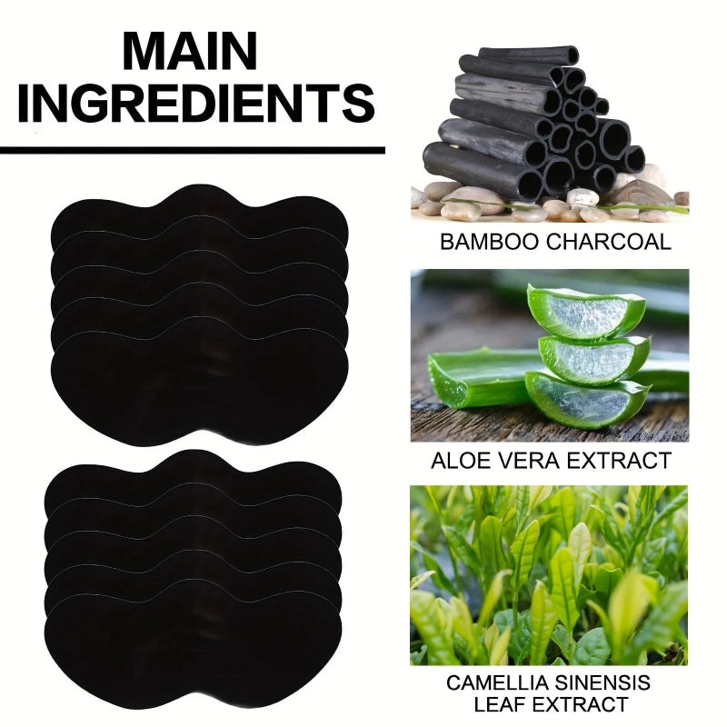 Bamboo Charcoal Deep Cleansing Nose Pore & Blackhead Strips