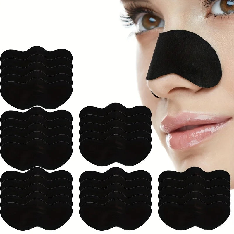 Bamboo Charcoal Deep Cleansing Nose Pore & Blackhead Strips
