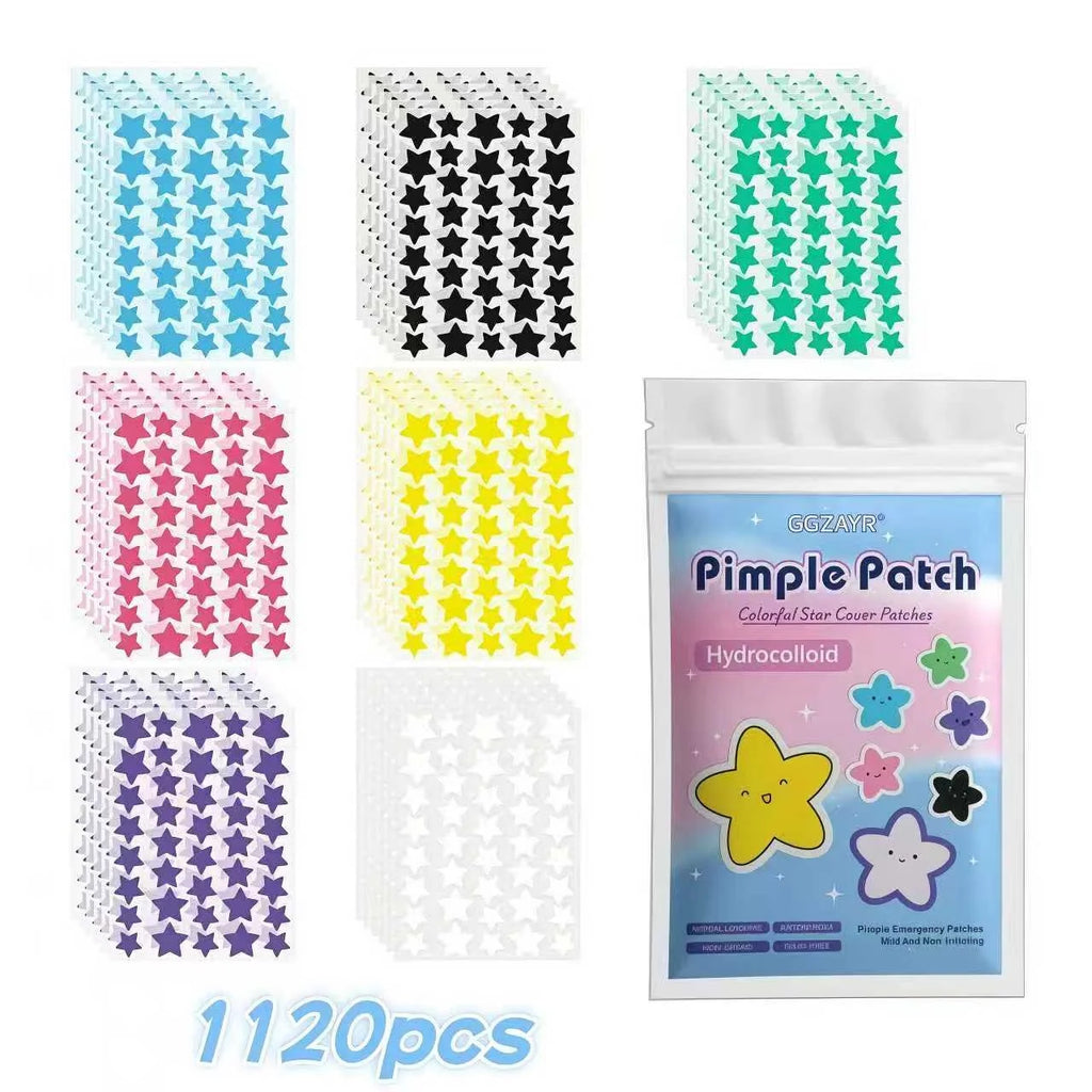 Hydrocolloid Star Pimple Patches
