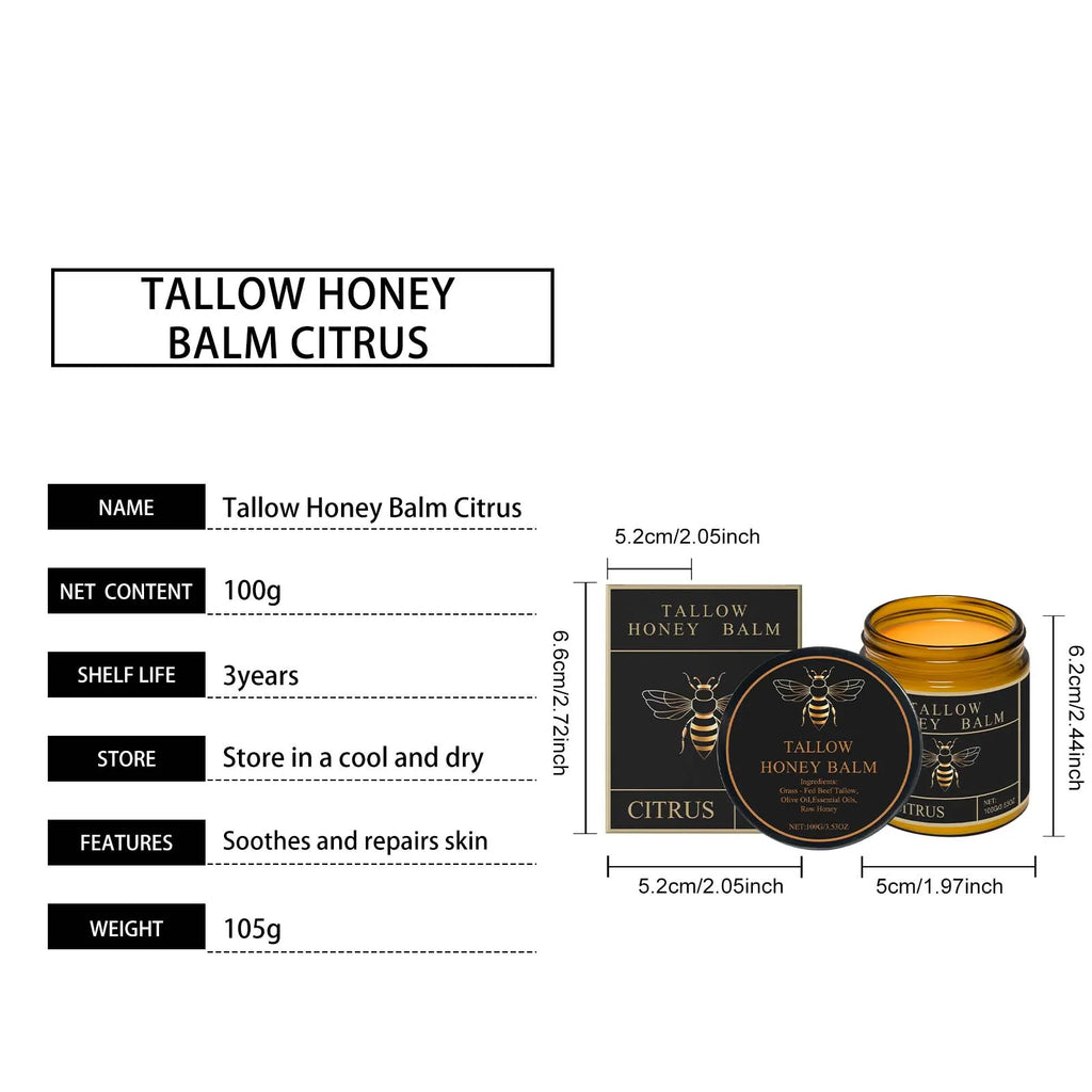 Tallow & Honey Face/Body Hydrating Cream