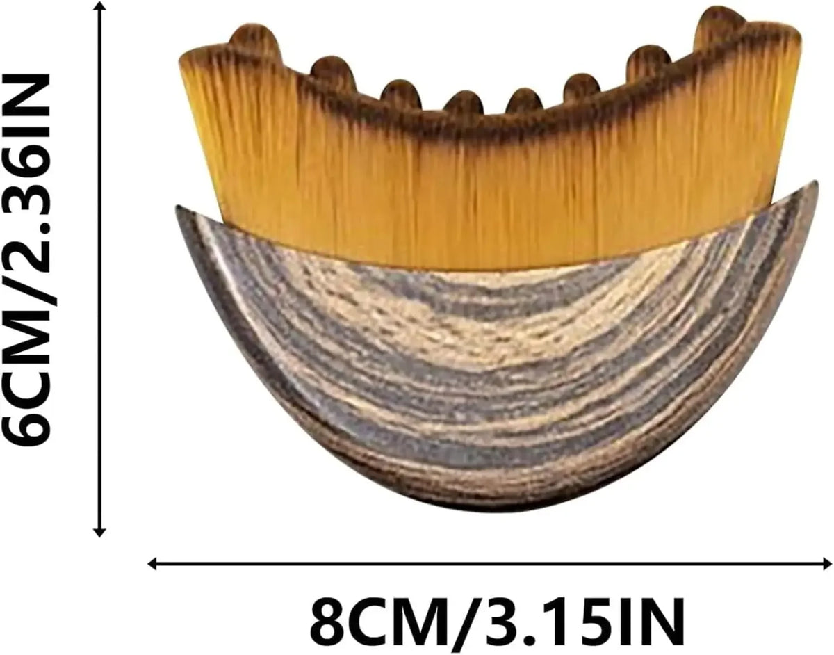 Lymphatic Facial Contour Brush for Chin & Jawline Sculpting