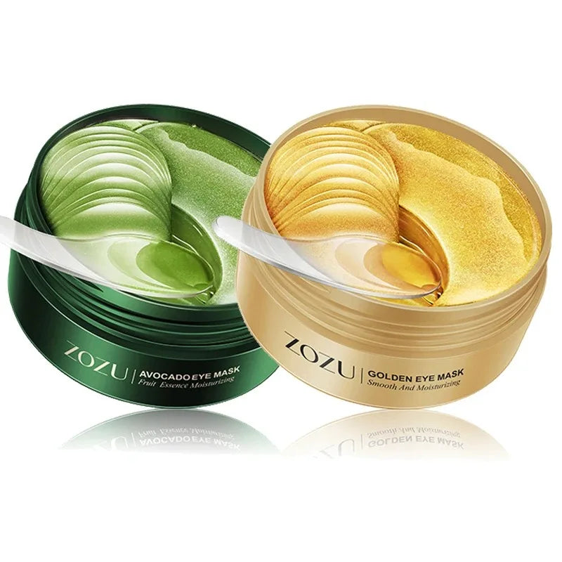 Premium Avocado & Gold Hydrating Eye Masks