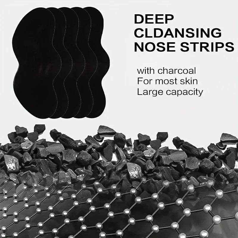 Bamboo Charcoal Deep Cleansing Nose Pore & Blackhead Strips