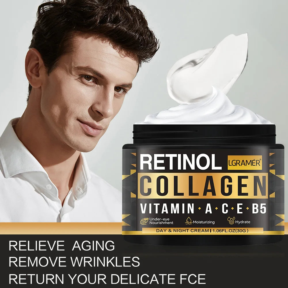 Men’s Retinol Collagen Face Cream