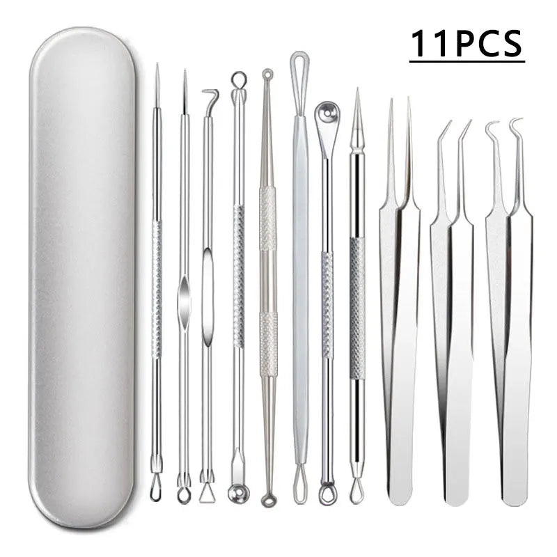 Stainless Steel Blackhead/Blemish Remover Kit