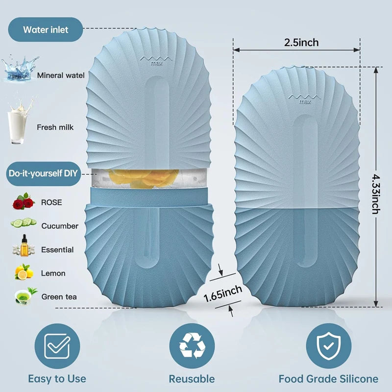 Silicone Ice Facial Roller