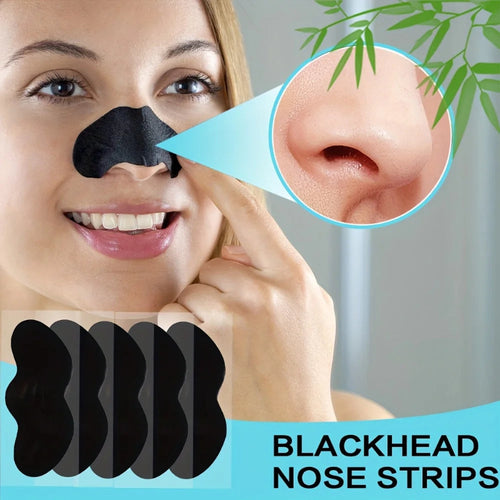 Bamboo Charcoal Deep Cleansing Nose Pore & Blackhead Strips