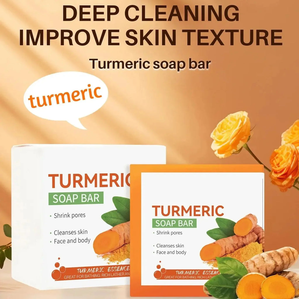Hand Made Natural Turmeric Cleansing Soap