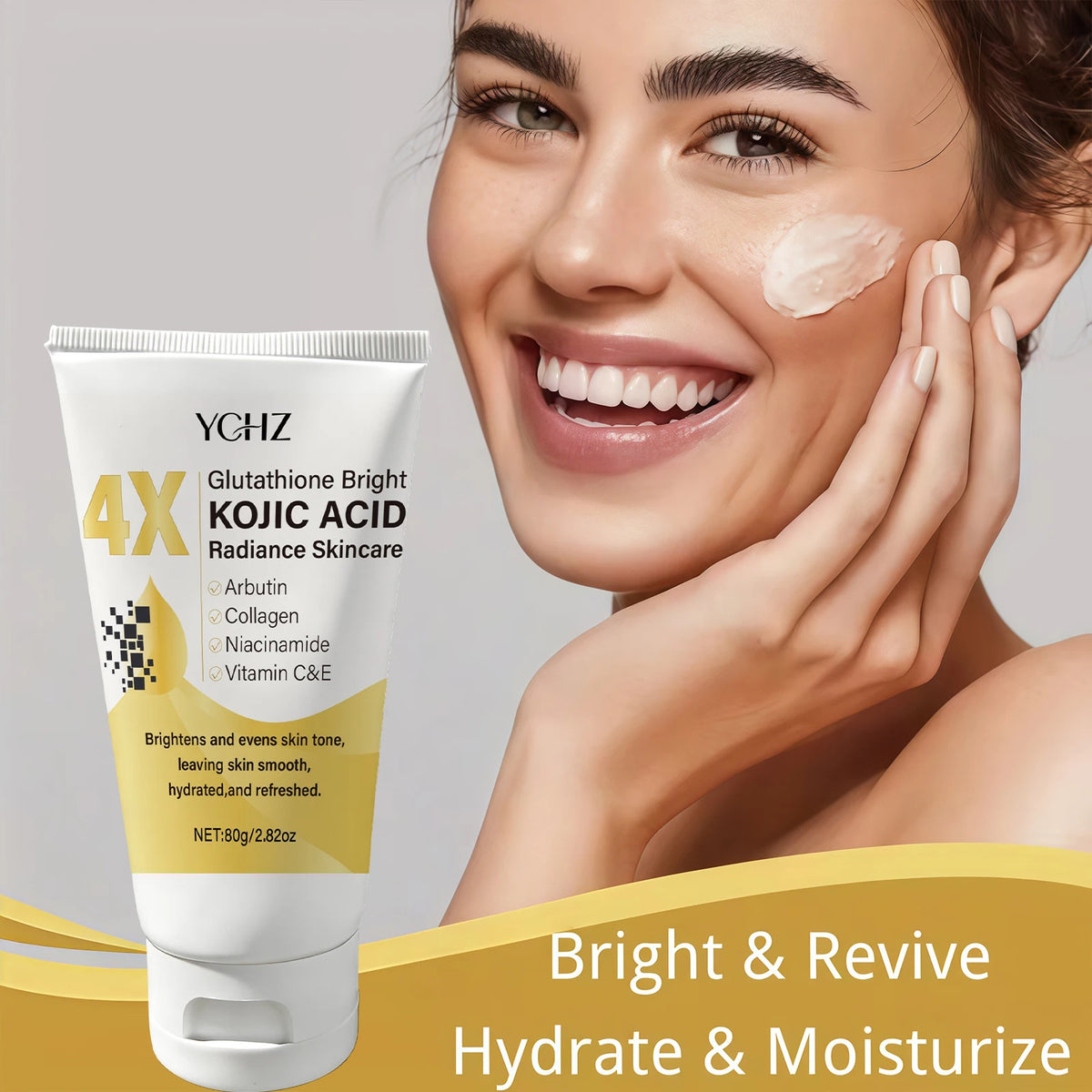 Kojic Acid Brightening Face Cream