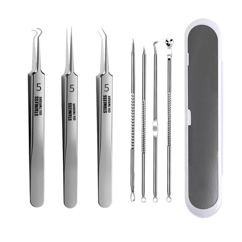 Stainless Steel Blackhead/Blemish Remover Kit