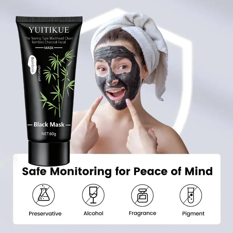 Deep Cleansing Bamboo Charcoal Black Mask