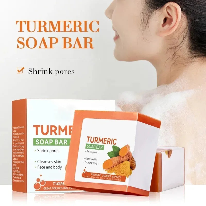 Hand Made Natural Turmeric Cleansing Soap