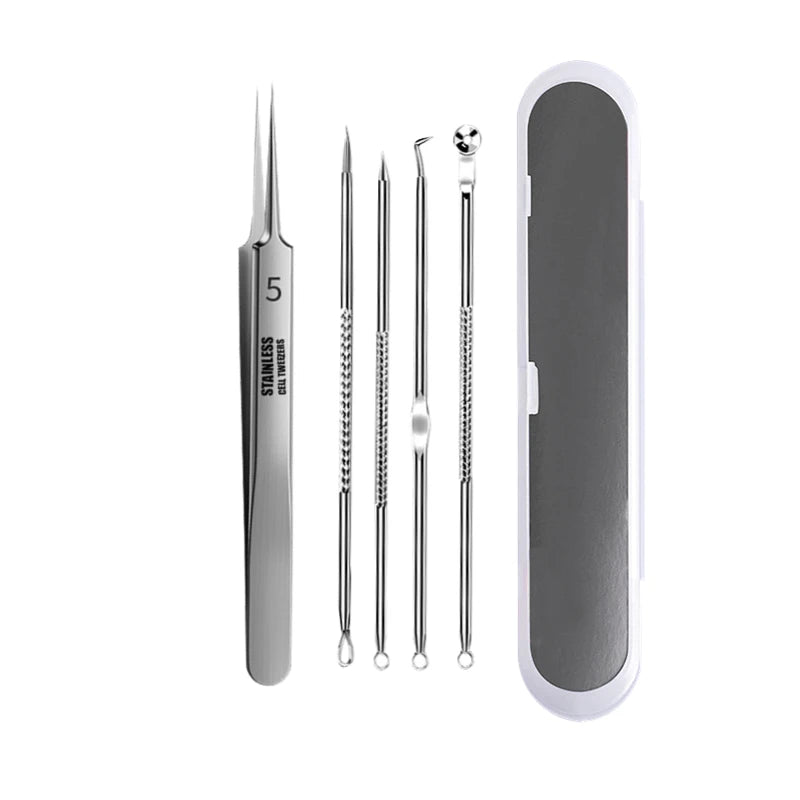 Stainless Steel Blackhead/Blemish Remover Kit